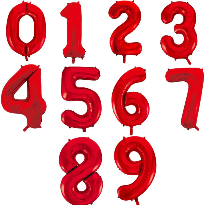 Personalised Bubble Balloon with 2 Large Numbers - the Tommy Bouquet