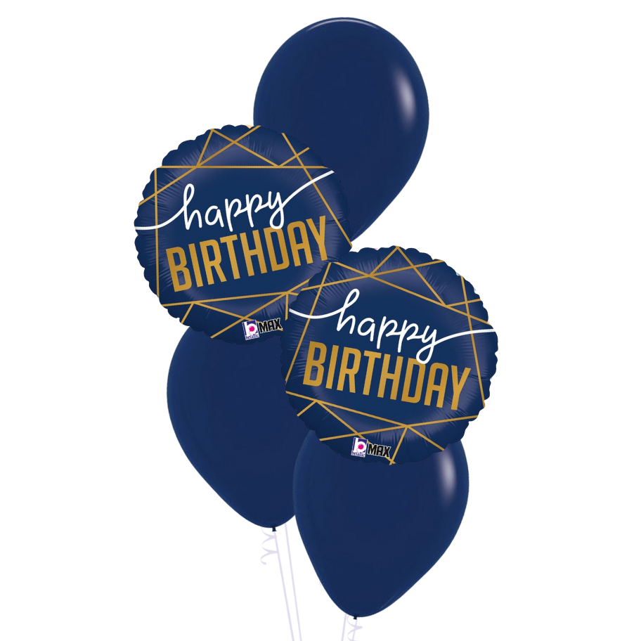 Luxe Navy Balloon Bouquet